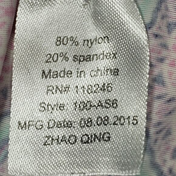 Cabana Life Azalea Shores Girl's Long Sleeve Rash Guard Size 6x - Picture 10 of 13